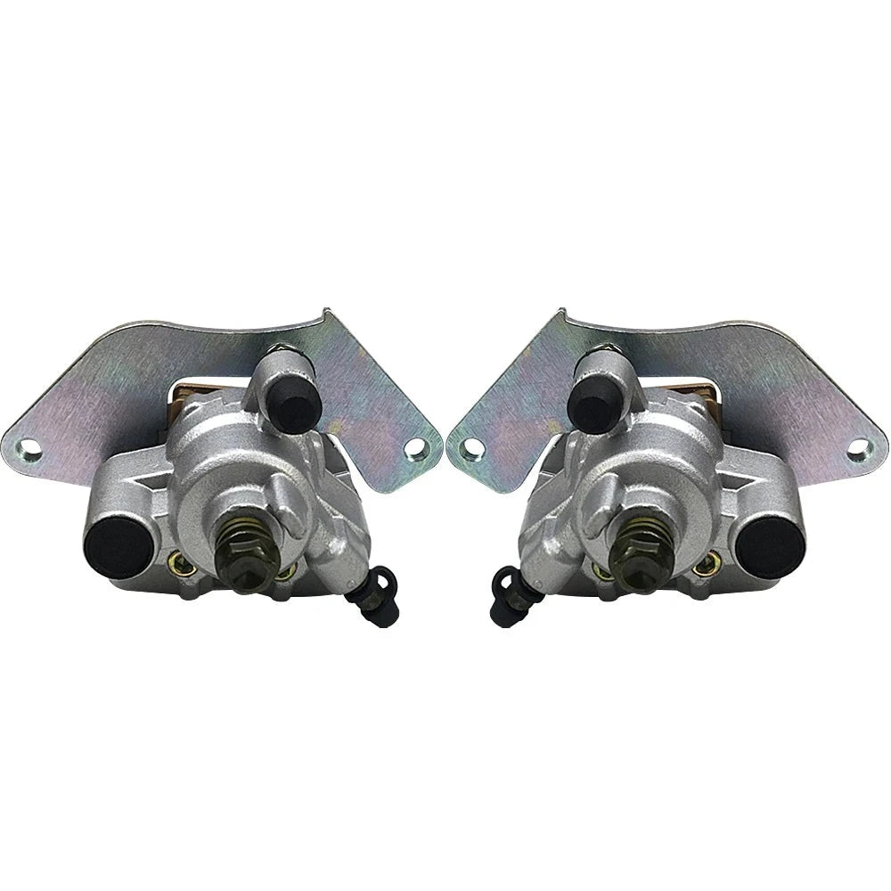 Front Brake Calipers (Left & Right) with Pad for Honda Rancher 420 TRX420/TRX500 TRX 420 500 TE TM FE FM FPE FPM FA FPA OEM: 45150-HP5-601/45250-HP5-601 Mati Powersports