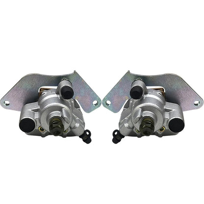 Front Brake Calipers (Left & Right) with Pad for Honda Rancher 420 TRX420/TRX500 TRX 420 500 TE TM FE FM FPE FPM FA FPA OEM: 45150-HP5-601/45250-HP5-601 Mati Powersports