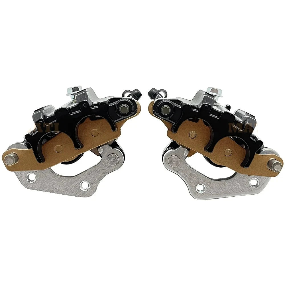 Front Brake Calipers for Kawasaki KFX450R KFX450 2008-2014 - OEM : 43080-0056, 43080-0057, 43080-0091, 43080-0092 Mati Powersports