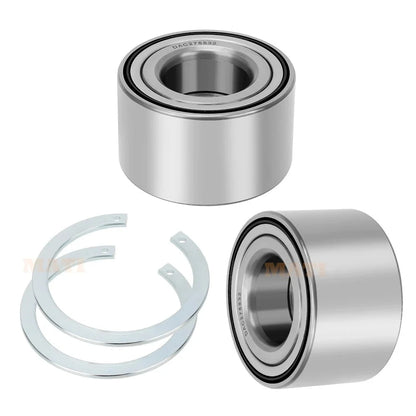 Front Heavy Duty Wheel Bearing Kit Compatible with Honda Rancher 420 Rubicon 500 520 2014-2024 Foreman 500 520 2014-2024 OEM: 91051-HR3-A21 90651-HR3-A20 Mati Powersports