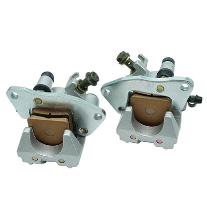 Front Left Right Brake Caliper Assembly for Yamaha ATV Grizzly 600 660 YFM600 YFM660 - OEM Numbers: 4WV-2580T-10-00, 4WV-2580U-10-00 Mati Powersports