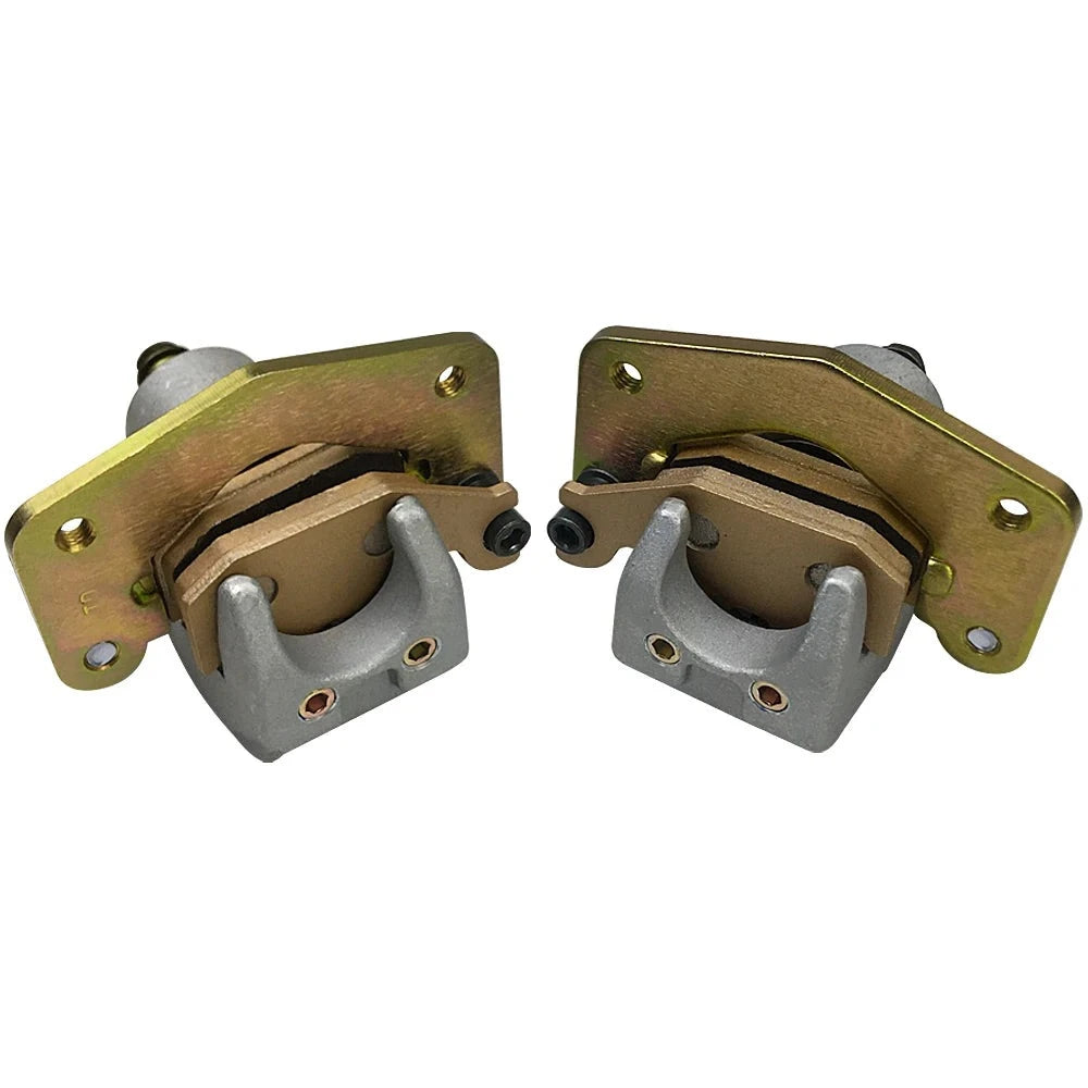 Front Left Right Brake Caliper with Pads for Can Am DS 650 BAJA/X 2000-2007 OEM: 705600044 705600043