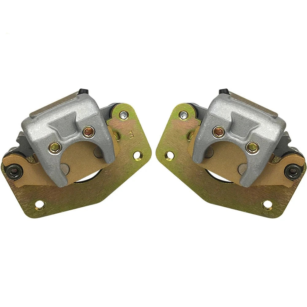 Front Left Right Brake Caliper with Pads for Can Am DS 650 BAJA/X 2000-2007 OEM: 705600044 705600043