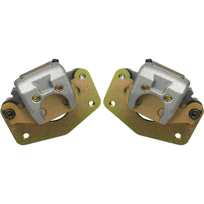 Front Left Right Brake Caliper with Pads for Can Am DS 650 BAJA/X 2000-2007 OEM: 705600044 705600043 Mati Powersports