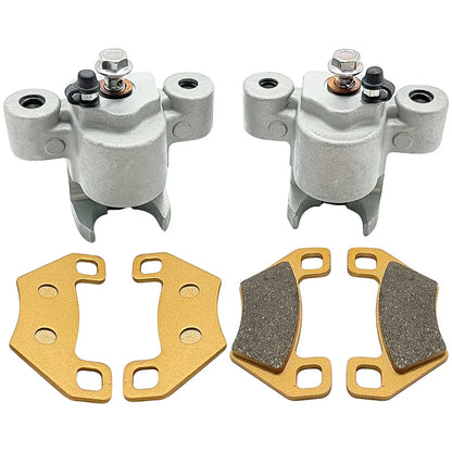 Front Left Right Brake Calipers With Pads for Arctic Cat Fit ATV 650 700 1000 PROWLER 500 550 650 700 1000 HDX 500 700 #0502-949 0502-948 Default Title