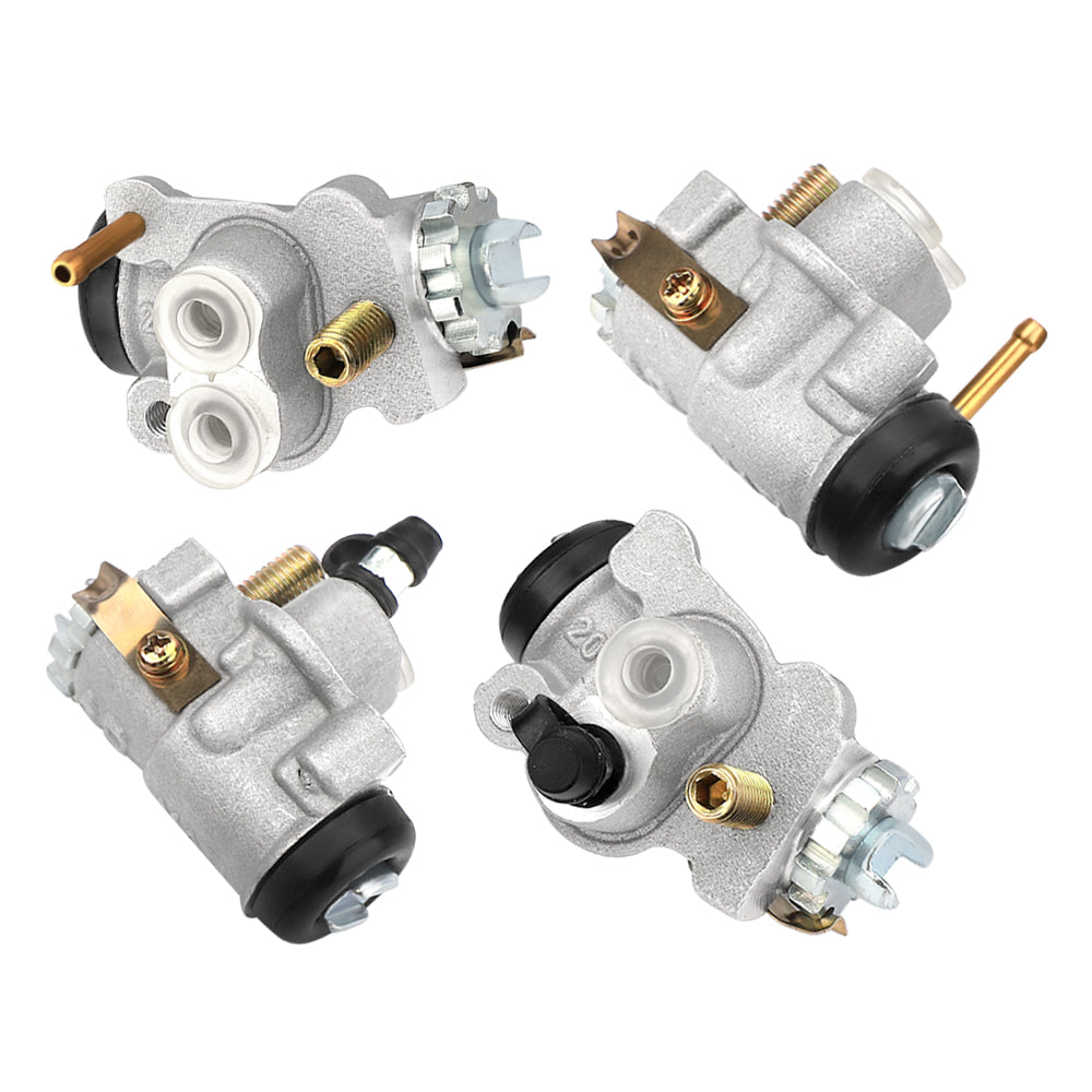 M MATI Front Brake Wheel Cylinder & Shoes Adjuster Set For Honda TRX300 FourTrax 2x4 1993-2000