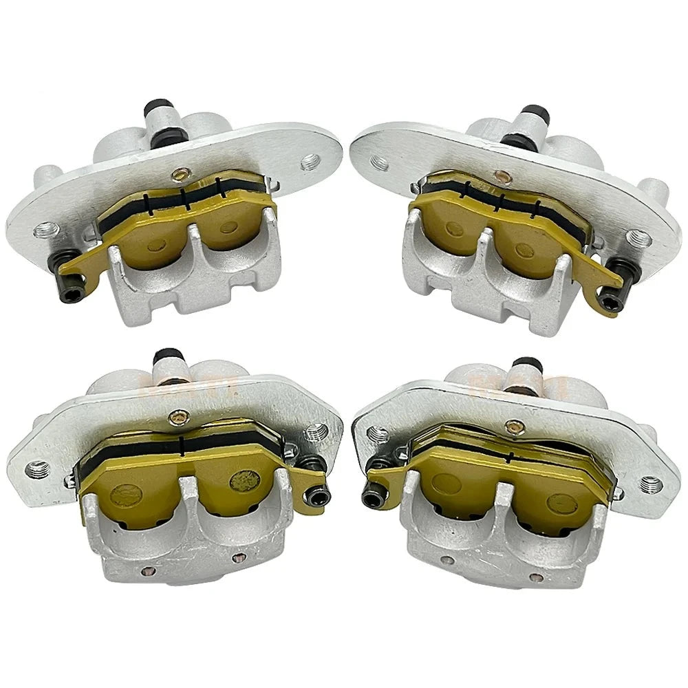 Front & Rear Brake Caliper for Yamaha Viking 700, Wolverine X2 X4 700 850 2014-2022 - OEM Part Numbers: 1XD-2580T-00-00, 1XD-2580W-00-00 Mati Powersports