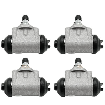 Front Rear Brake Wheel Cylinder (4PCS ) for Kawasaki KAF400 Mule 600 610 2005-2009 MPN:43092-0001 Mati Powersports