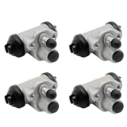 4PCS Front Rear Brake Wheel Cylinder for Kawasaki KAF400 Mule 600 610 2005-2009 43092-0001 Default Title