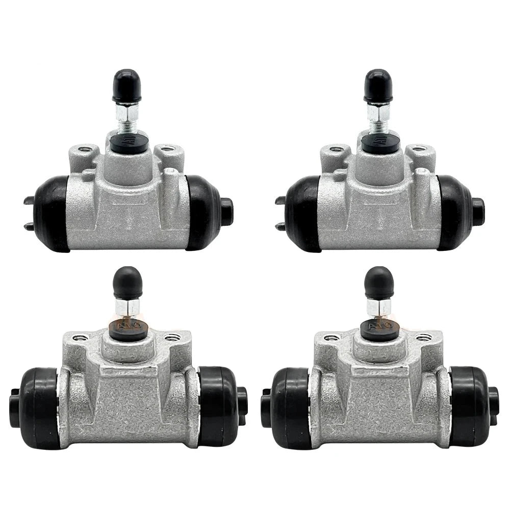 Front Rear Brake Wheel Cylinders All 4 fit for Kawasaki KAF300 Mule 500 520 550 1991-2004 MPN: 43092-1057 43092-1058 Mati Powersports