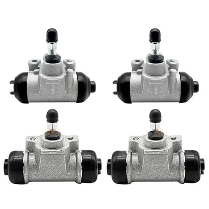 Front Rear Brake Wheel Cylinders All 4 fit for Kawasaki KAF300 Mule 500 520 550 1991-2004 MPN: 43092-1057 43092-1058 Mati Powersports