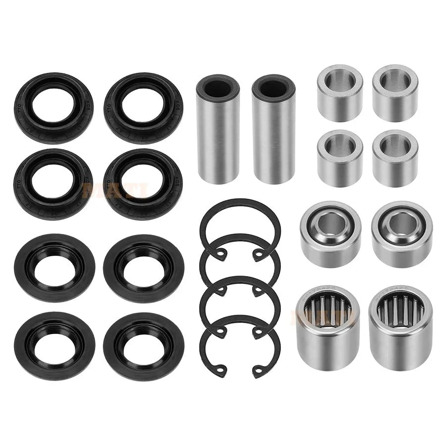 Front Upper/Lower A-Arm Bearing Seal Shaft Rebuild Repair Kit for Kawasaki KFX450R 2008-2014 KFX700 2004-2011 - OEM : 59266-0013 Mati Powersports