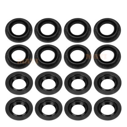 Front Uppper&Lower A Arm Bearing Seal Shaft Rebuild Repair Kit 2side for Kawasaki Brute Force 650 4x4i 2006-2013 Brute Force 750 Mati Powersports