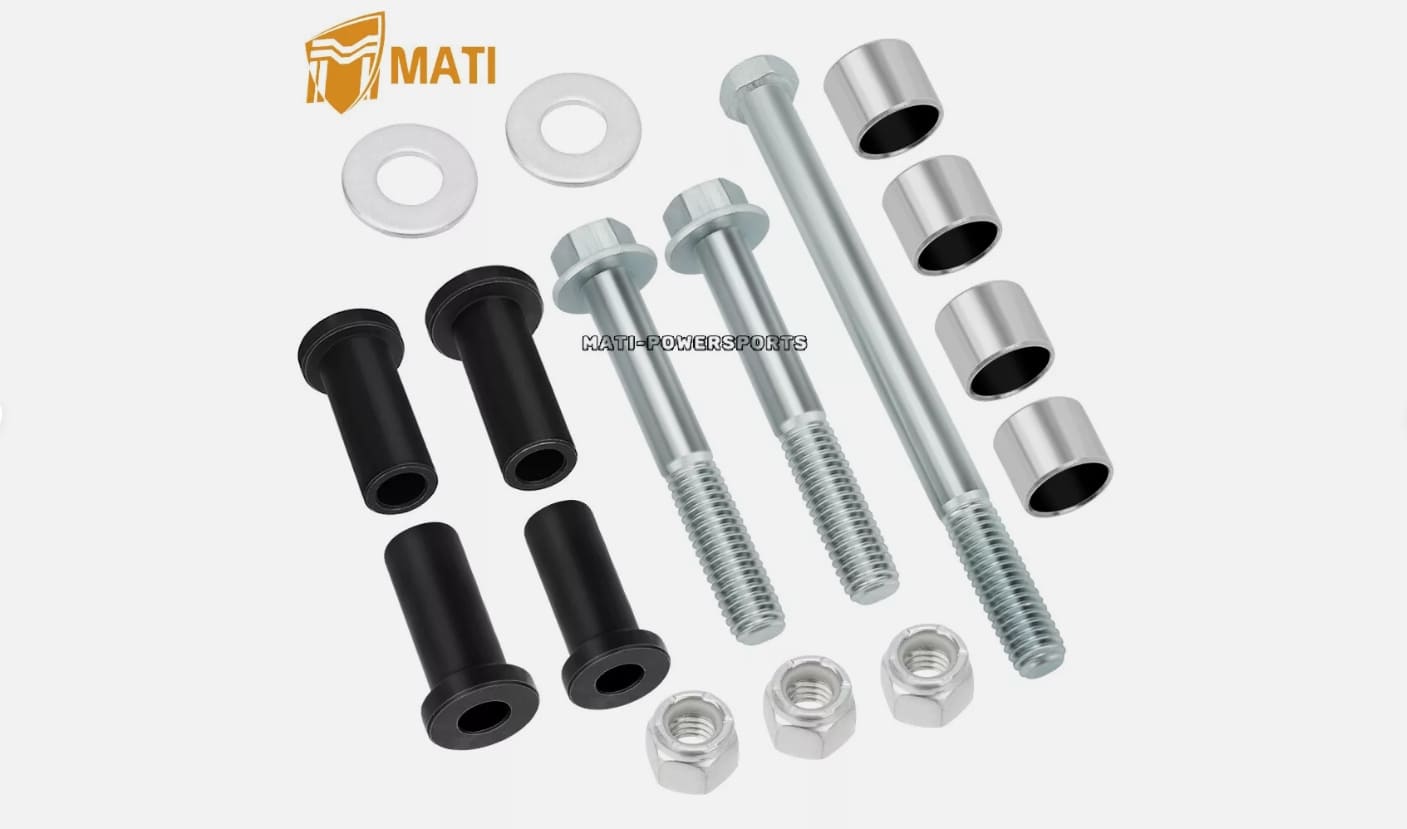 M MATI Front A-Arm Bushings & Bolts Kit Lower for Arctic Cat M5 M6 M7 M8 M1000 1603-244 2603-179