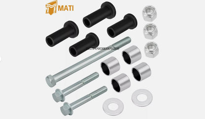 M MATI Front A-Arm Bushings & Bolts Kit Lower for Arctic Cat M5 M6 M7 M8 M1000 1603-244 2603-179