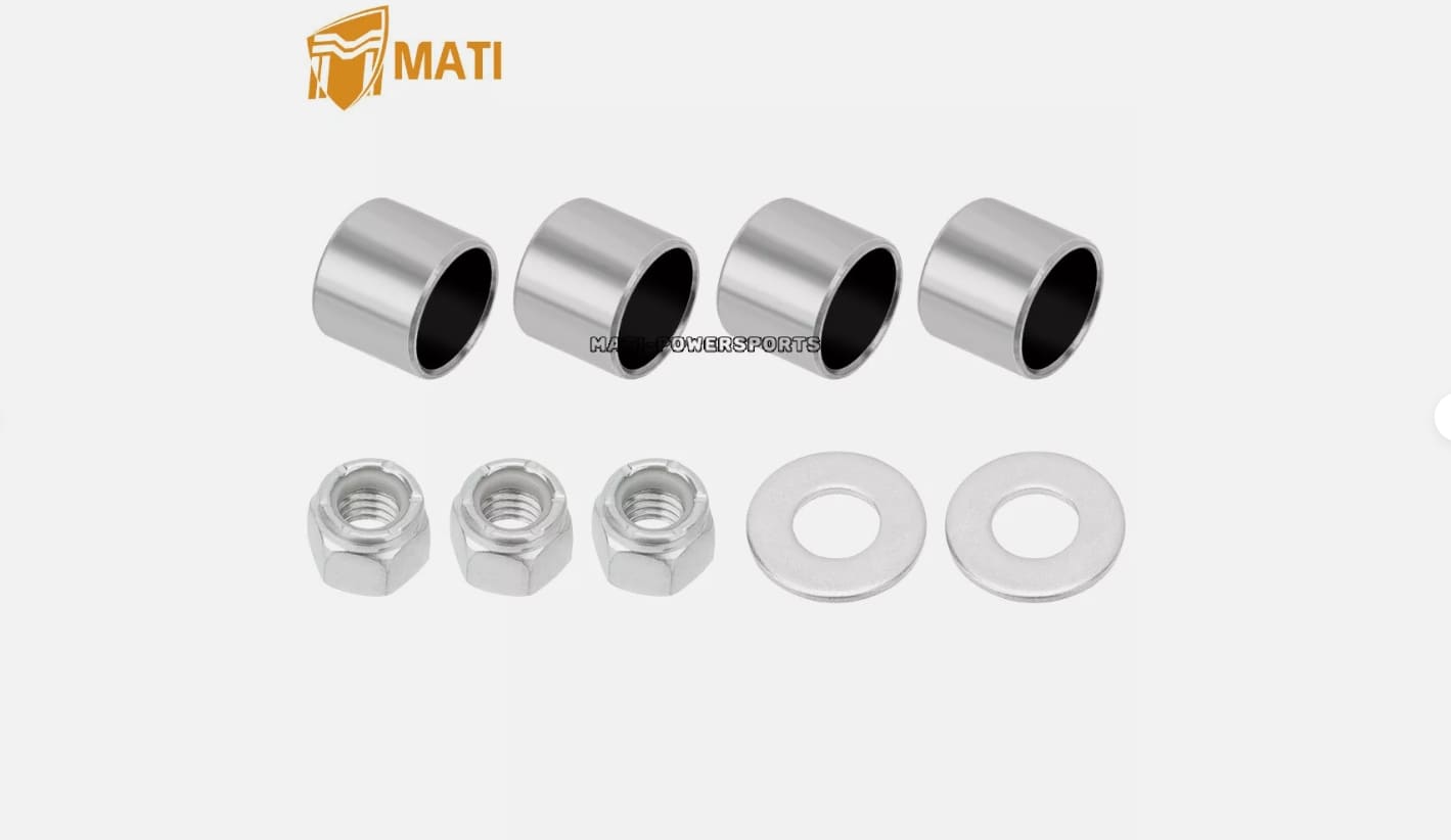 M MATI Front A-Arm Bushings & Bolts Kit Lower for Arctic Cat M5 M6 M7 M8 M1000 1603-244 2603-179