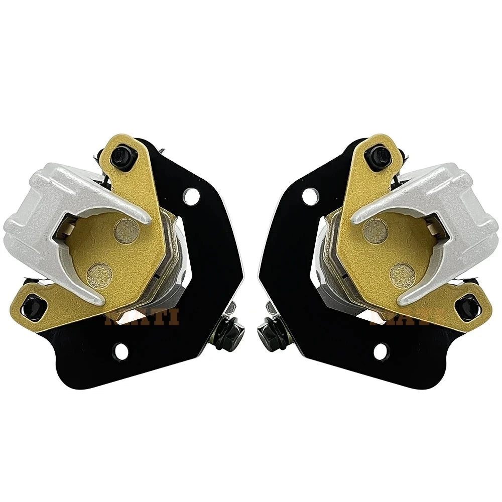 FrontBrake Caliper ( Left & Right) with Pads for Kawasaki Lakota 300 KEF300 Mojave 250 KSF/KFX250 Tecate 4 KXF250 OEM:43041-1724-GZ