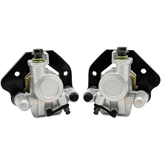 FrontBrake Caliper ( Left & Right) with Pads for Kawasaki Lakota 300 KEF300 Mojave 250 KSF/KFX250 Tecate 4 KXF250 OEM:43041-1724-GZ Mati Powersports