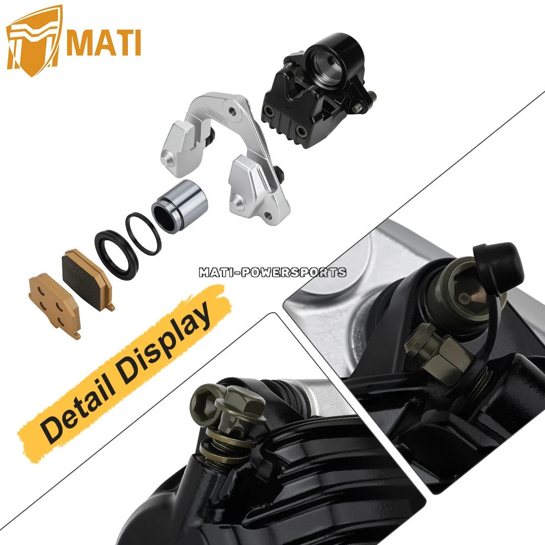 Front Right Brake Caliper For Honda GL1000 Gold Wing 1000 1975-1977 45200-371-006