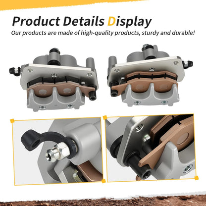 Front Brake Caliper Master Cylinder Hose Kit For Yamaha YFM700R Raptor 700 2007-2025