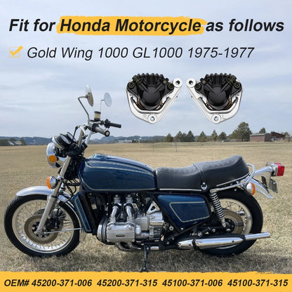 For Honda Gold Wing GL1000 75-77 Front Caliper 45200-371-006 45200-371-315