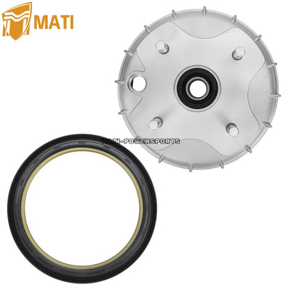 Front Brake Drum & Dust Seal For Honda Rancher 350 2X4 TRX350TE/TM 2000-2006 44600-HN4-670