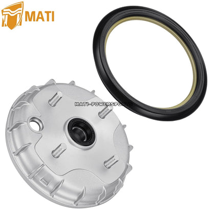 Front Brake Drum & Dust Seal For Honda Rancher 350 2X4 TRX350TE/TM 2000-2006 44600-HN4-670