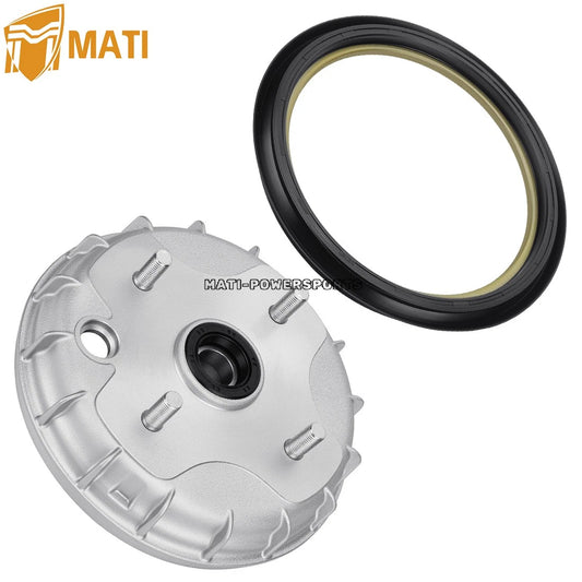 Front Brake Drum & Dust Seal For Honda Rancher 350 2X4 TRX350TE/TM 2000-2006 44600-HN4-670