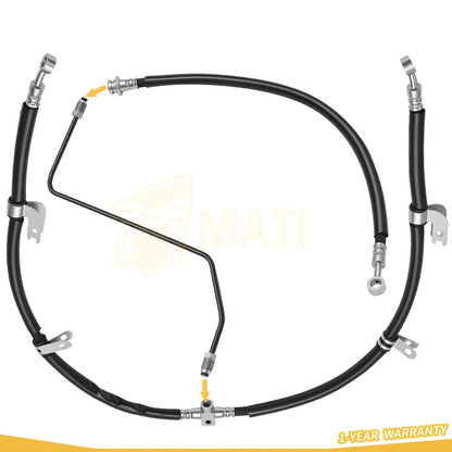 For Yamaha Grizzly 550 700 FI 4x4 Auto 2007-2014 Front Brake Hose Line & Pipe Kit