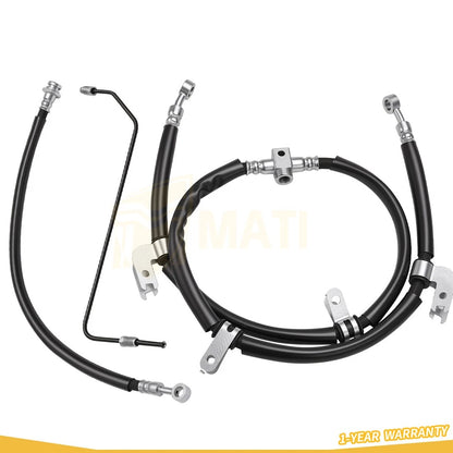 For Yamaha Grizzly 550 700 FI 4x4 Auto 2007-2014 Front Brake Hose Line & Pipe Kit