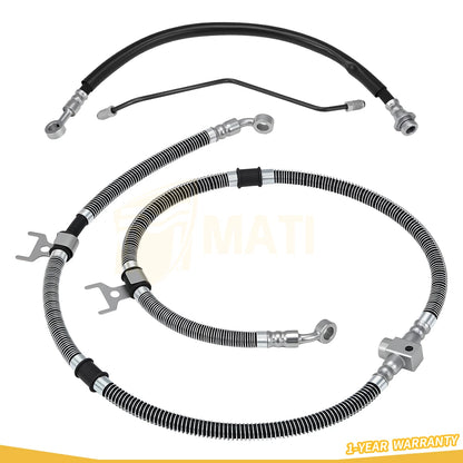 Front Brake Hose Line & Pipe Kit For Yamaha YFM400 Kodiak 400 2000-2002 5GH-25872-01-00