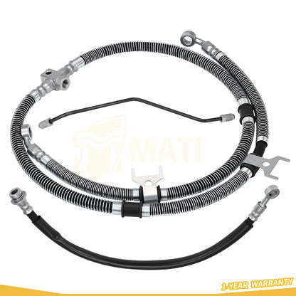 Front Brake Hose Line & Pipe Kit For Yamaha YFM400 Kodiak 400 2000-2002 5GH-25872-01-00