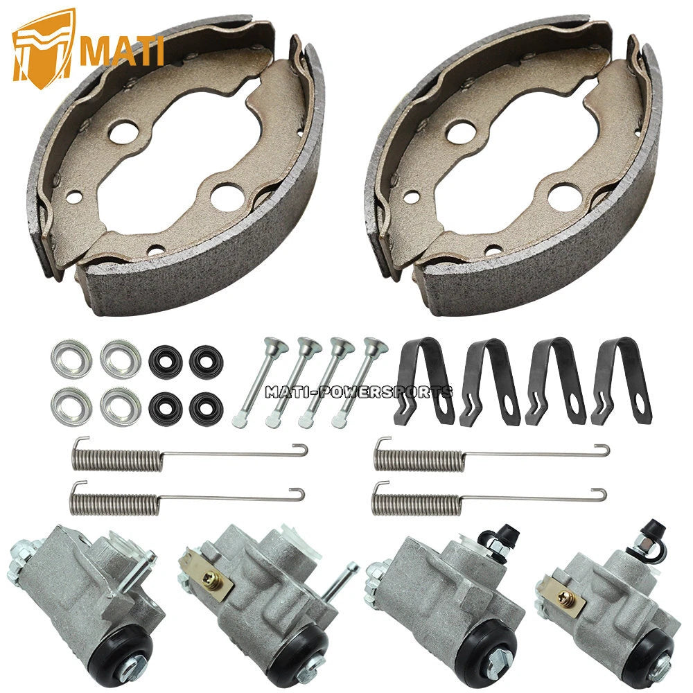 Front Brake Wheel Cylinders & Shoes for Honda TRX350 TRX350D 1986-1989 45330-HA7-651