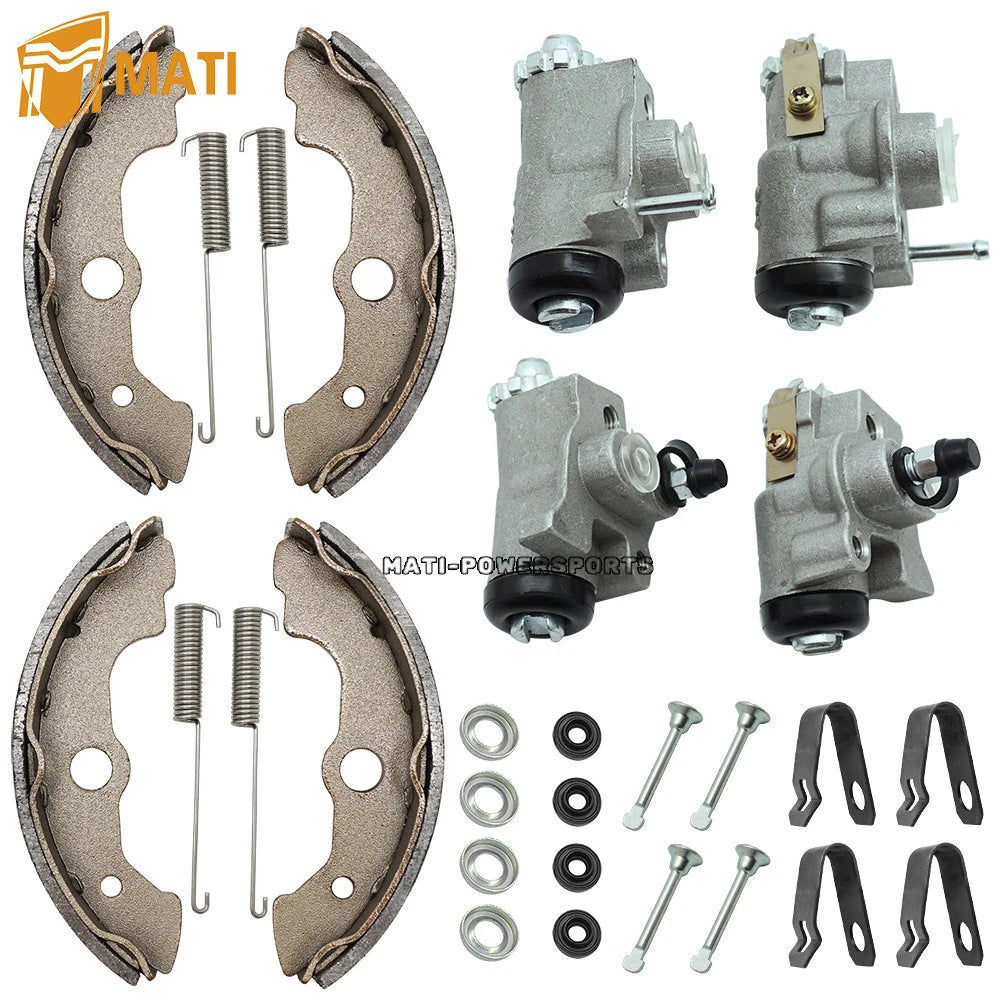 Front Brake Wheel Cylinders & Shoes for Honda TRX350 TRX350D 1986-1989 45330-HA7-651