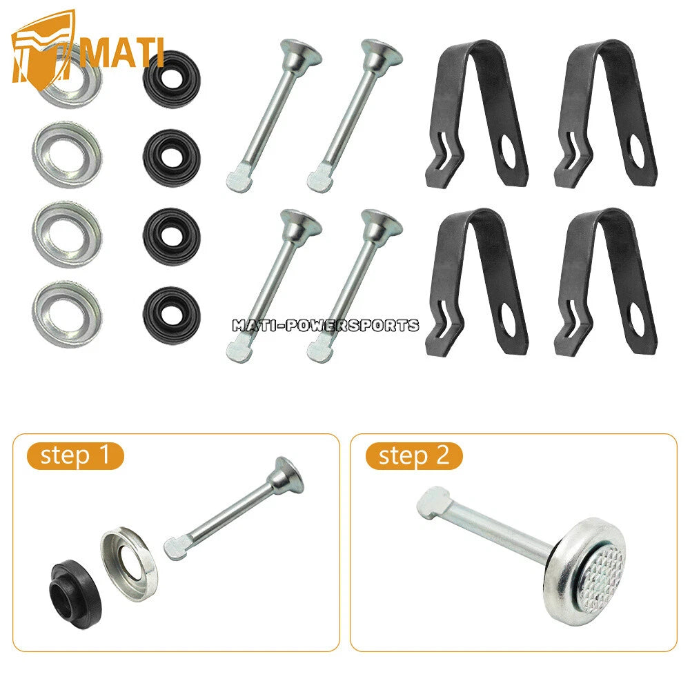 Front Brake Wheel Cylinders & Shoes for Honda TRX350 TRX350D 1986-1989 45330-HA7-651