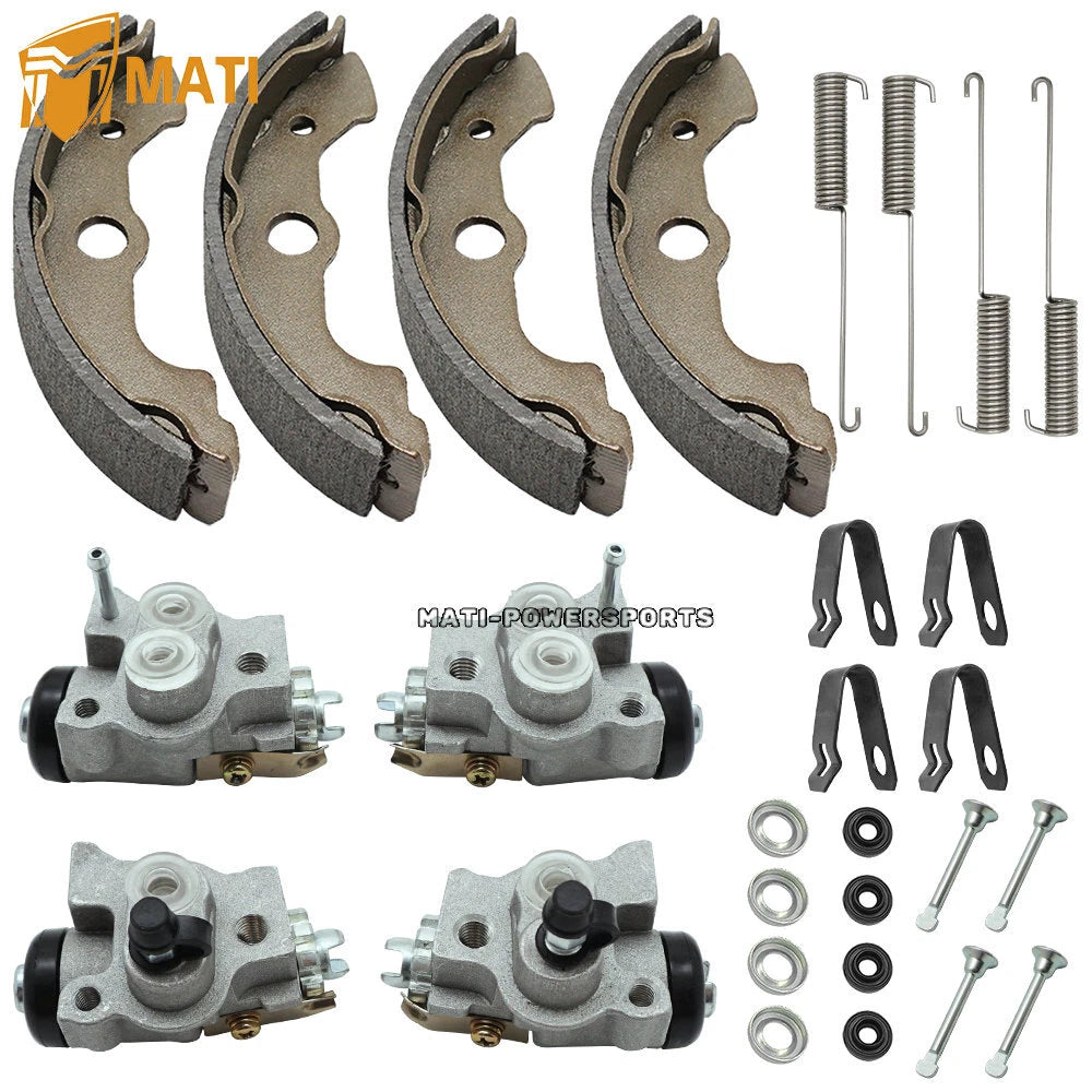 Front Brake Wheel Cylinders & Shoes for Honda TRX350 TRX350D 1986-1989 45330-HA7-651