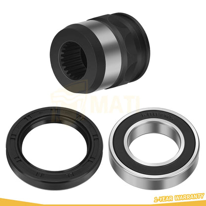 Front Differential Driveshaft Coupler Coupling Set for Yamaha Grizzly 660 03-08