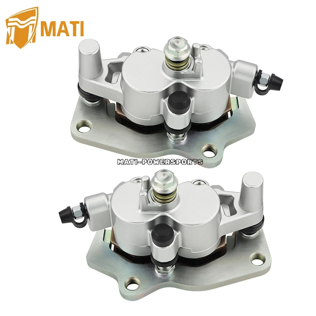 Front Left & Right Brake Calipers Set for Kawasaki Mule PRO-MX KAF700 2019-2024 Replaces 43041-Y012-934 & 43041-Y011-934