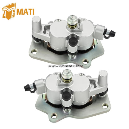 Front Left & Right Brake Calipers Set for Kawasaki Mule PRO-MX KAF700 2019-2024 Replaces 43041-Y012-934 & 43041-Y011-934