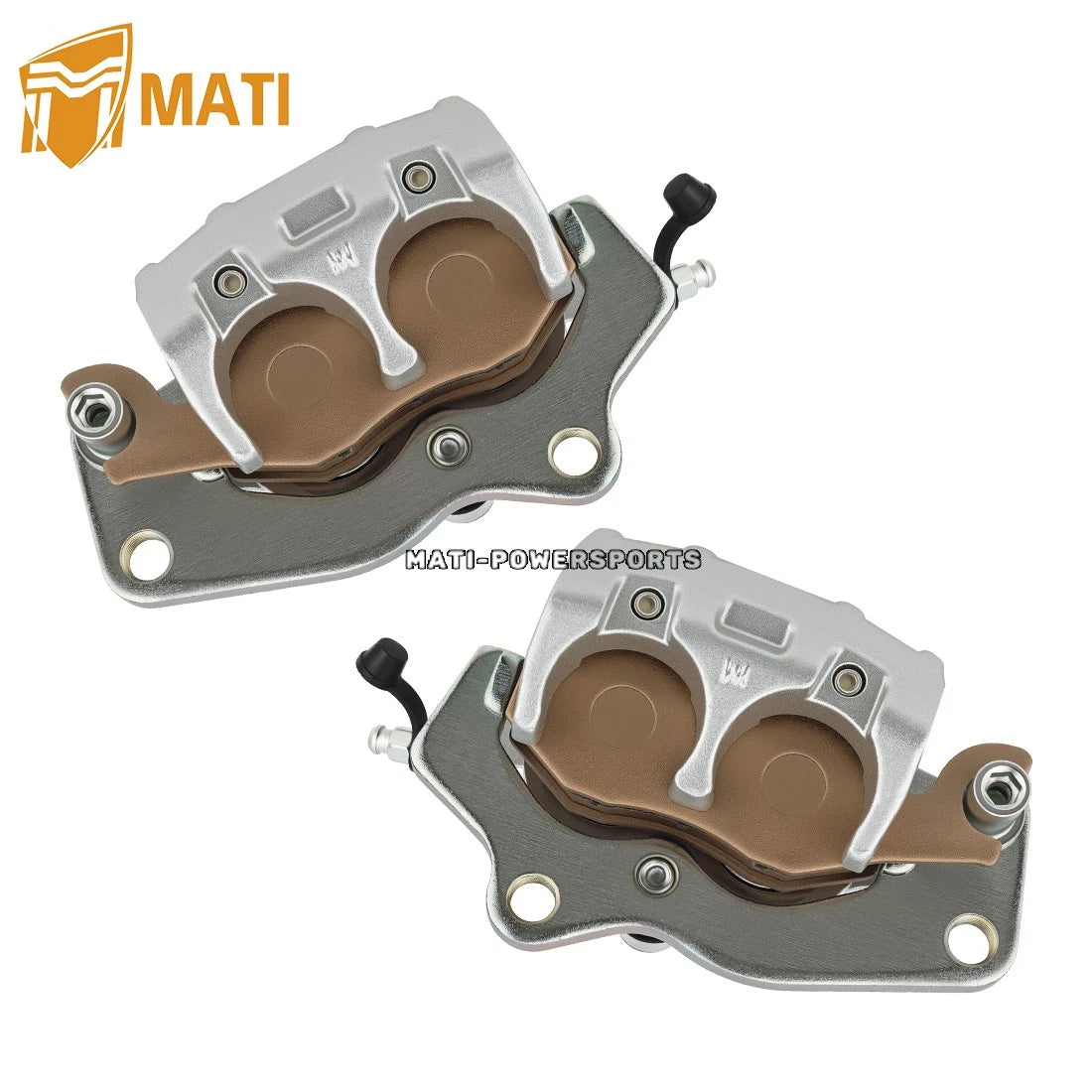 Front Left & Right Brake Calipers Set for Kawasaki Mule PRO-MX KAF700 2019-2024 Replaces 43041-Y012-934 & 43041-Y011-934