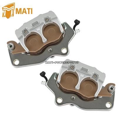 Front Left & Right Brake Calipers Set for Kawasaki Mule PRO-MX KAF700 2019-2024 Replaces 43041-Y012-934 & 43041-Y011-934