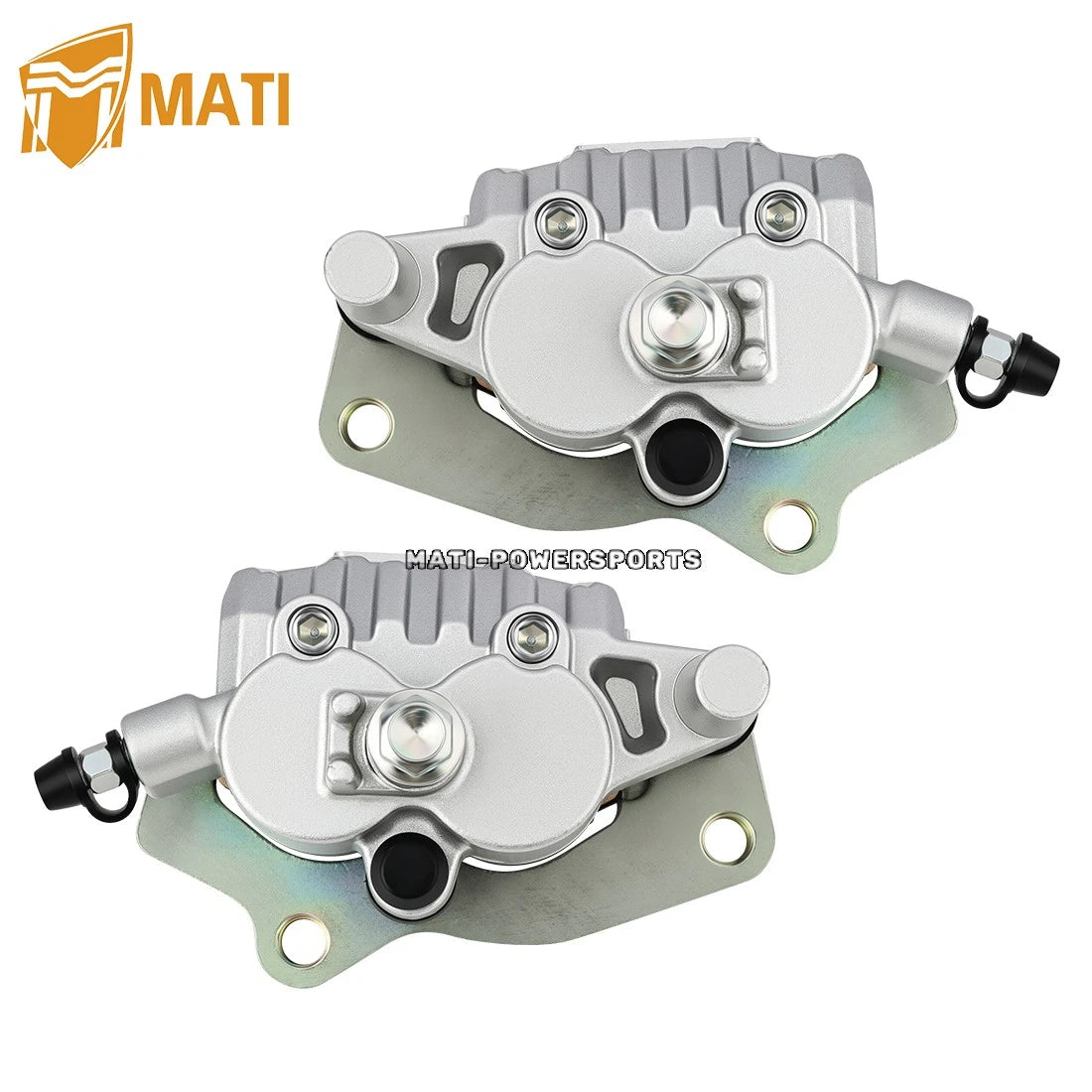 Front Left & Right Brake Calipers Set for Kawasaki Mule PRO-MX KAF700 2019-2024 Replaces 43041-Y012-934 & 43041-Y011-934