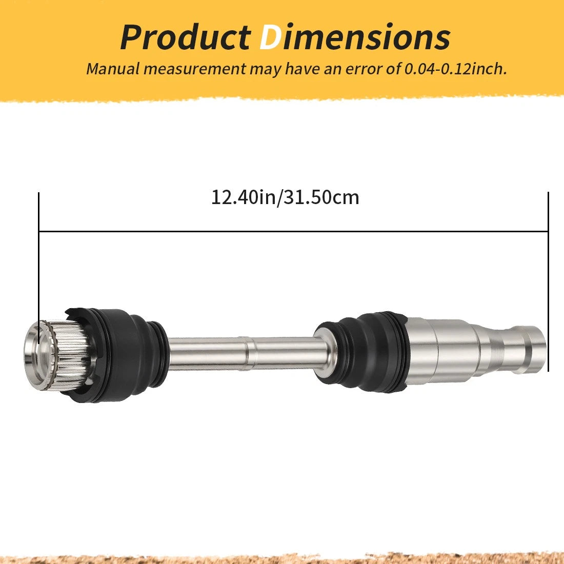 Front Propeller Shaft Assembly For Honda Rubicon 500 TRX500 FA/FGA/FPA 2005-2014 40400-HN2-A20