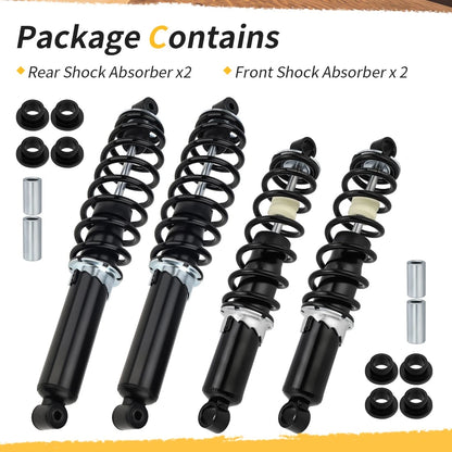 All Front Rear Shocks Absorber For Polaris Scrambler 850 Sportsman 550 1000 XP 2009-2025