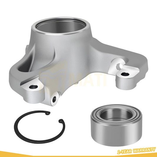 Front Right Steering Knuckle & Bearing Kit For Polaris Sportsman Scrambler 550 850 1000 XP 09 - 25 5136734 1822946