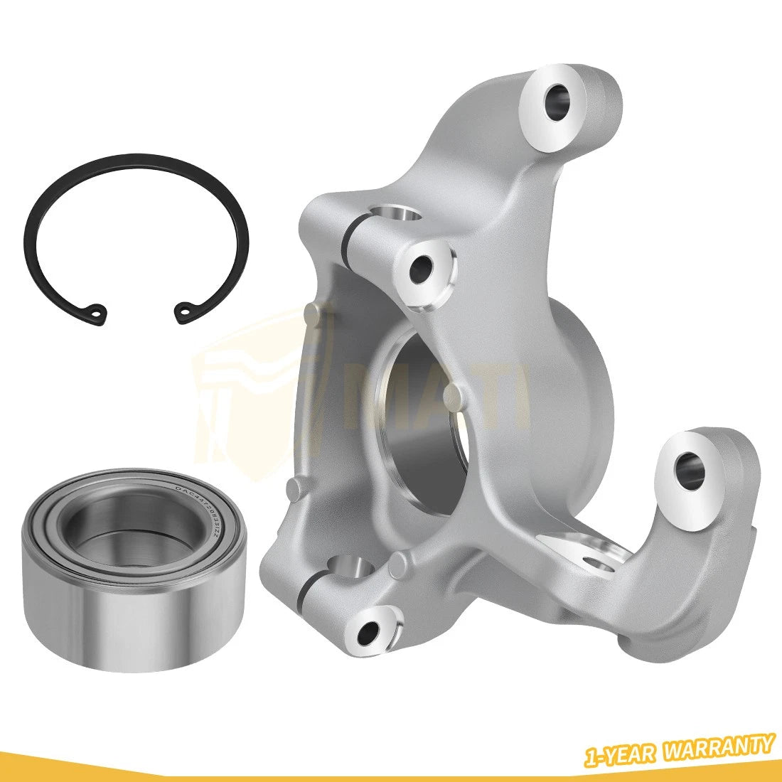 Front Right Steering Knuckle & Bearing Kit For Polaris Sportsman Scrambler 550 850 1000 XP 09 - 25 5136734 1822946