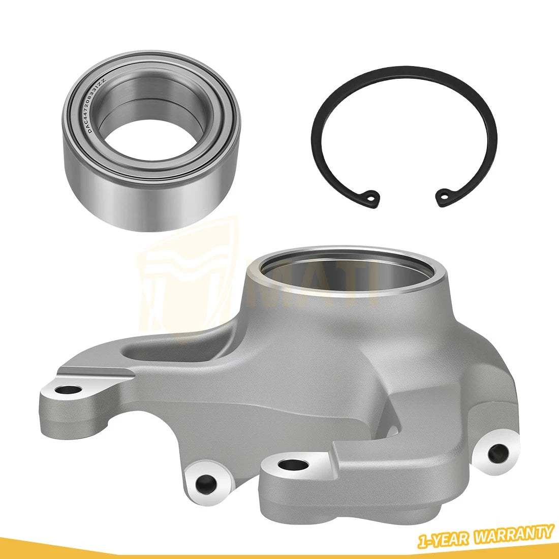 Front Right Steering Knuckle & Bearing Kit For Polaris Sportsman Scrambler 550 850 1000 XP 09 - 25 5136734 1822946