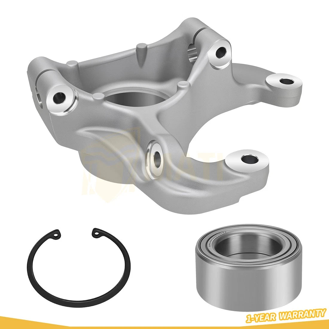 Front Right Steering Knuckle & Bearing Kit For Polaris Sportsman Scrambler 550 850 1000 XP 09 - 25 5136734 1822946
