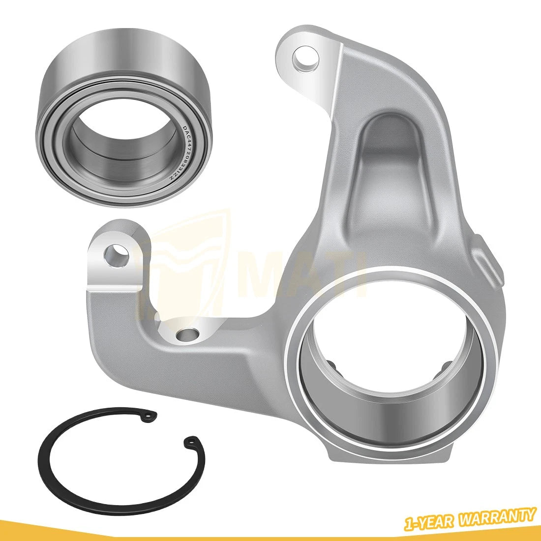 Front Right Steering Knuckle & Bearing Kit For Polaris Sportsman Scrambler 550 850 1000 XP 09 - 25 5136734 1822946