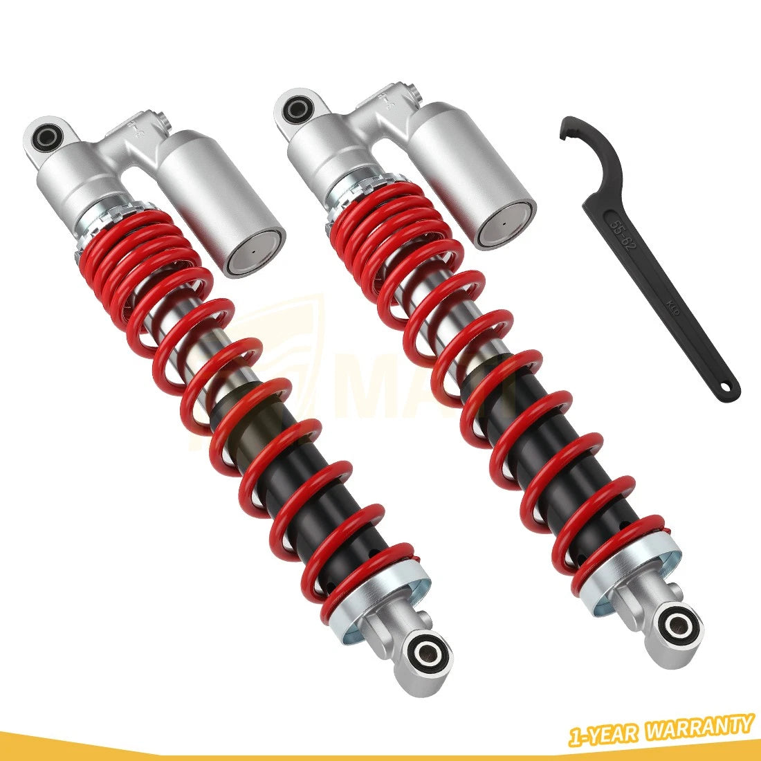 For Suzuki Quadsport Z 400 LT-Z400 03-14 52100-33H10-YKS Front Shocks Absorber & Adjustable Tool